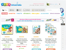 Tablet Screenshot of 1001couches.com
